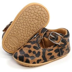 NWT Animal Print Mary Janes